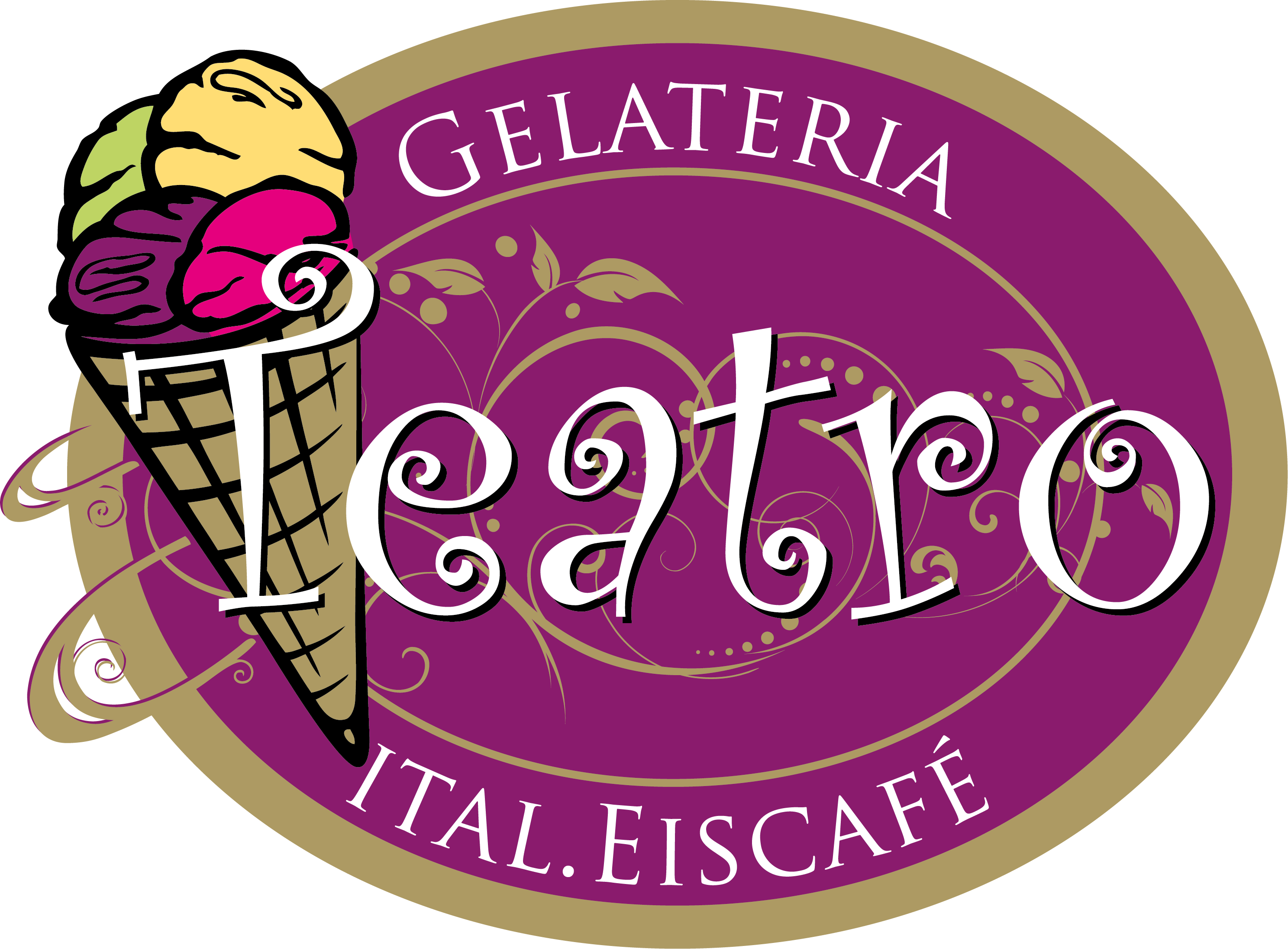 Eiscafé Teatro Logo